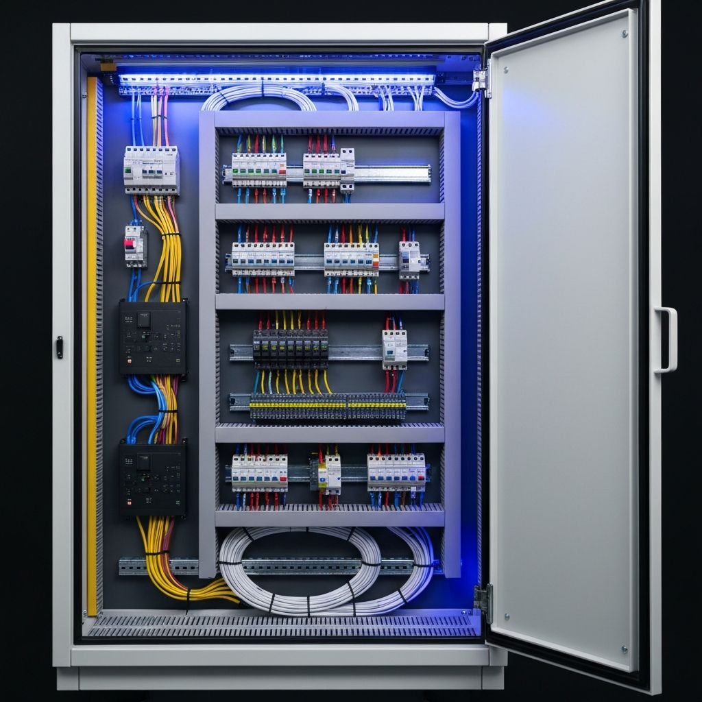 Câblage armoire électrique