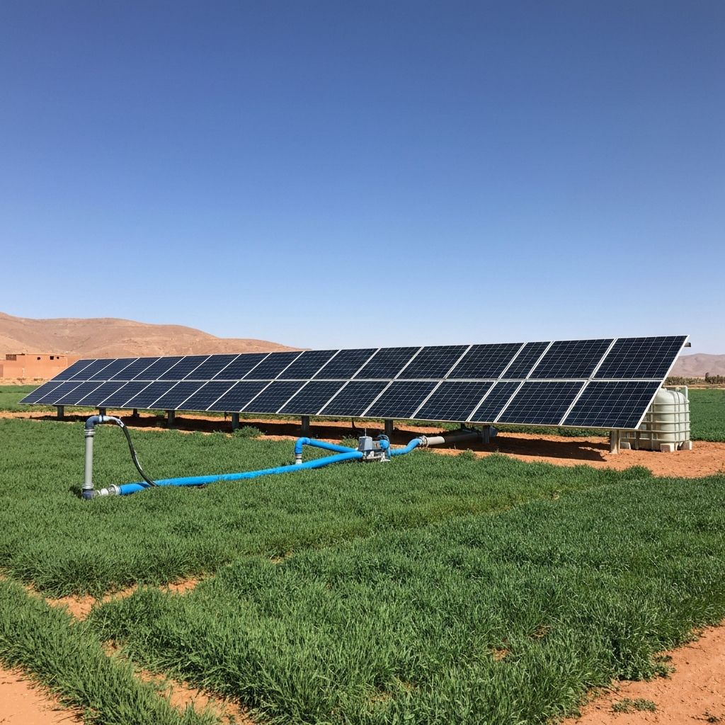 Système de pompage solaire