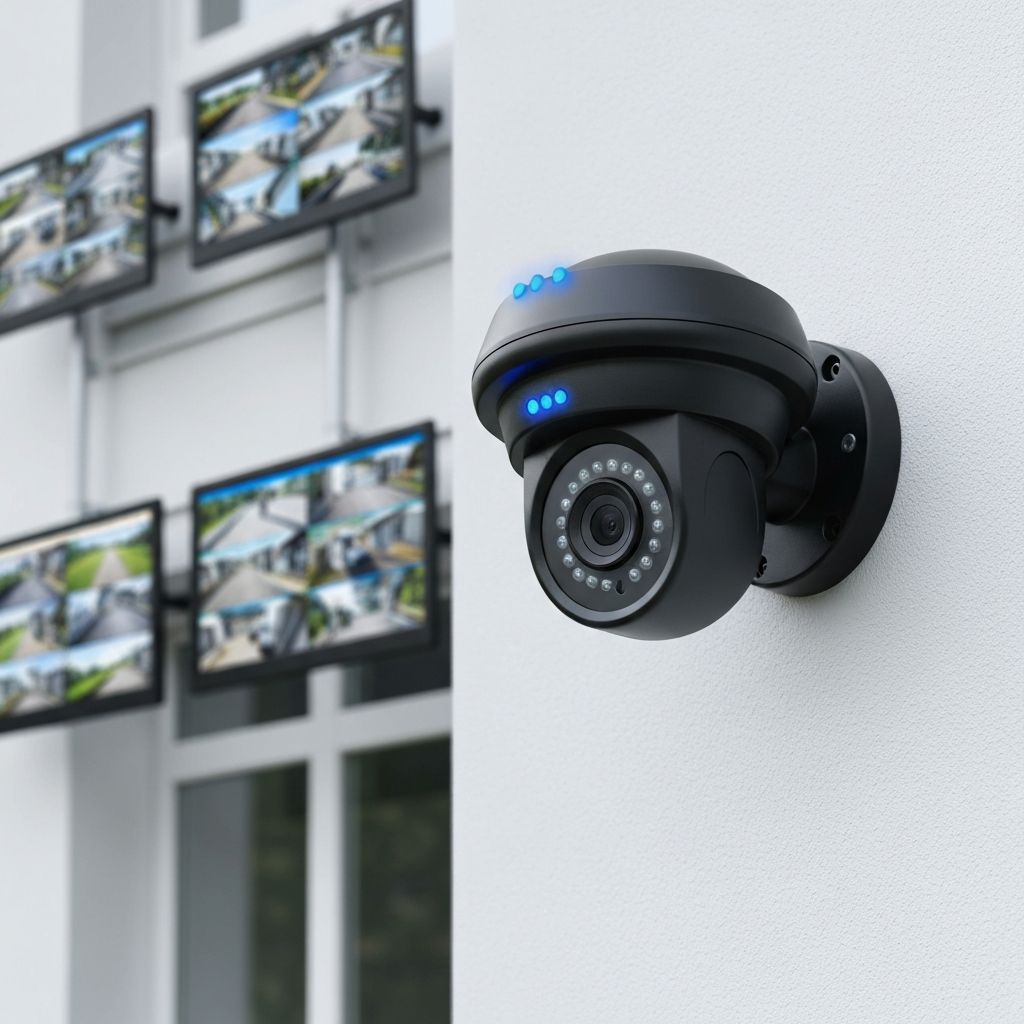 Installation caméras de surveillance